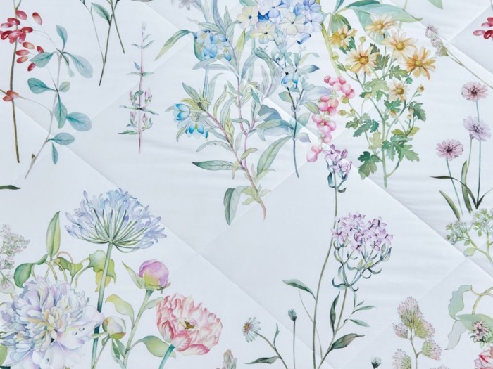 Комплект с 2-мя ЛЕТНИМИ одеялами из египетского хлопка Premium 160х220 см, 1380-2OSP