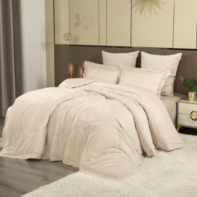 Комплекты для сна Lindor Fluffy (крем) Egyptian Cotton комплект Евро 