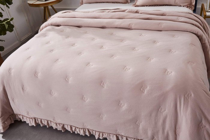 Ребека (пепел роза) Покрывало 160х220