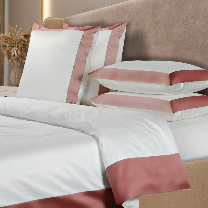 Постельное бельё Sharmes  "Caledoscop" 1,5 спальный (розовый закат)