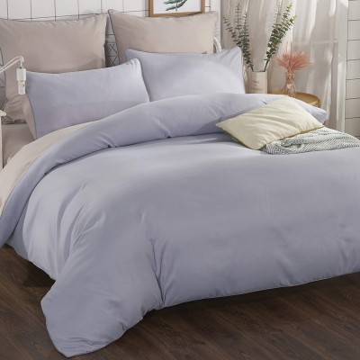 Элегант (серый) Евро Комплект постельного белья 4н