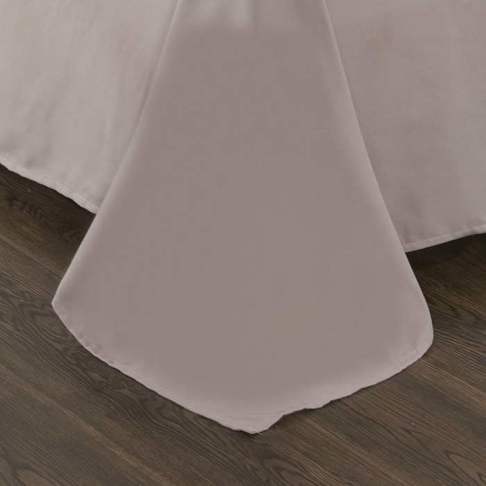 Элегант (серый) Евро Комплект постельного белья 4н