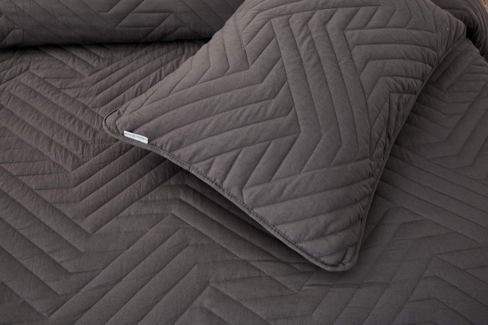 Мориц (антрацит) Покрывало 160х220