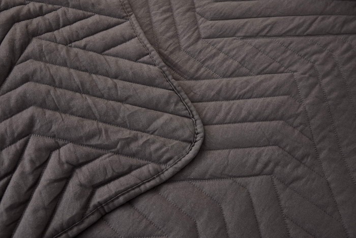 Мориц (антрацит) Покрывало 160х220