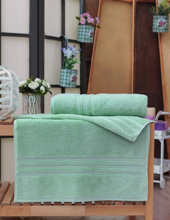 SILA (св.зел) Полотенце Махровое 70х140