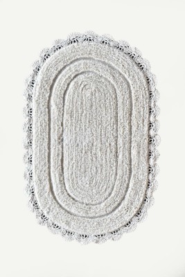 Loretta (крем) Набор ков. для ванной кружевной 60х100 и 50х50