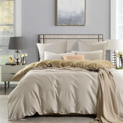 Гудини (беж) Комплект постельного белья сатин Евро 4н