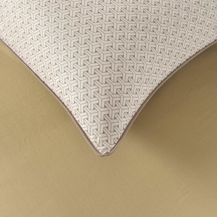 Гудини (беж) Комплект постельного белья сатин Евро 4н