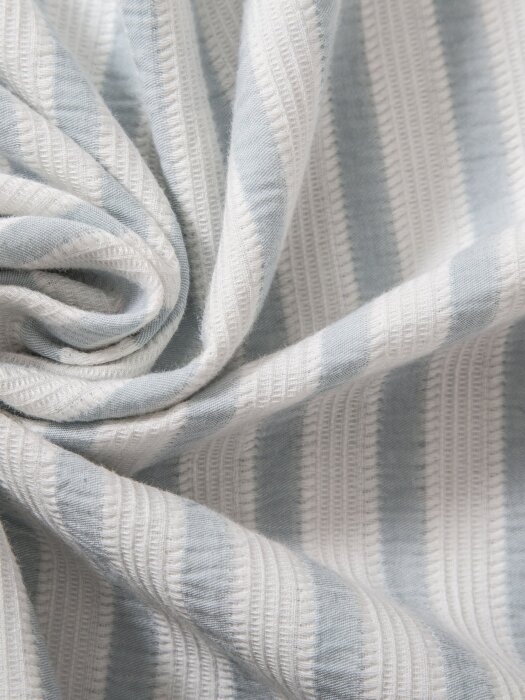 Комплекты для сна Stripe Muslin (голубое серебро) Полуторный