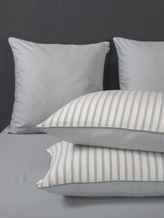 Комплекты для сна Stripe Muslin (голубое серебро) Полуторный