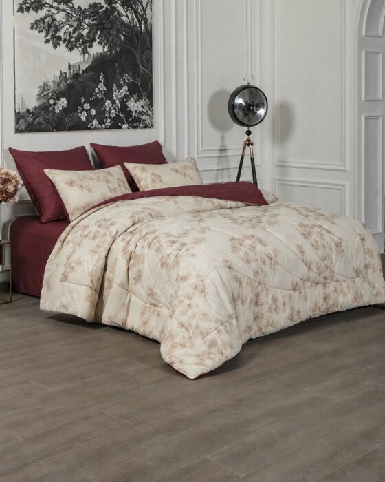 Комплекты для сна Linen Batik (гранатовый лен) Евро