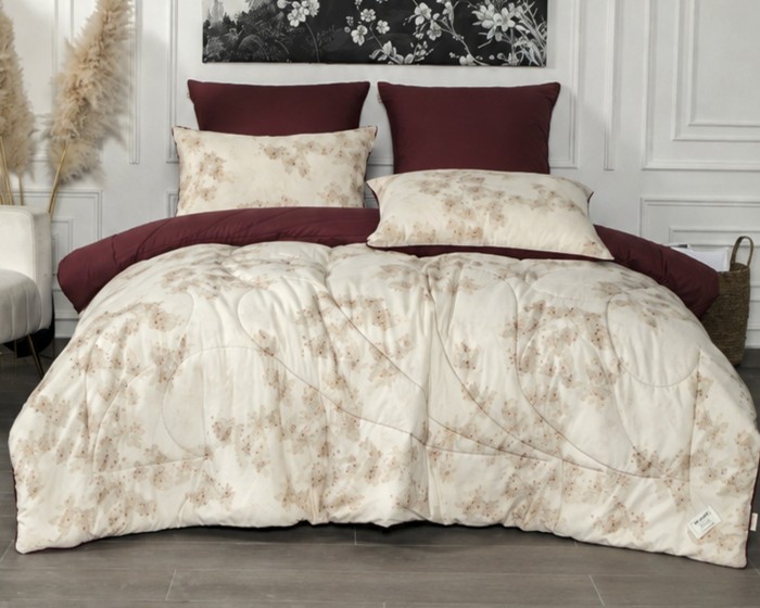 Комплекты для сна Linen Batik (гранатовый лен) Евро