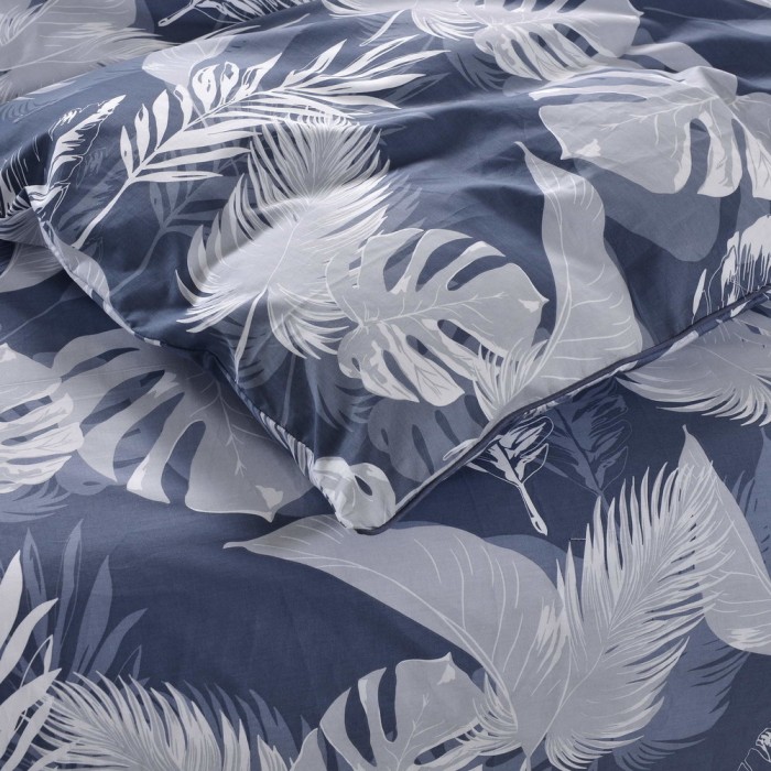 Элфри (серая) Комплект постельного белья сатин Евро 4н