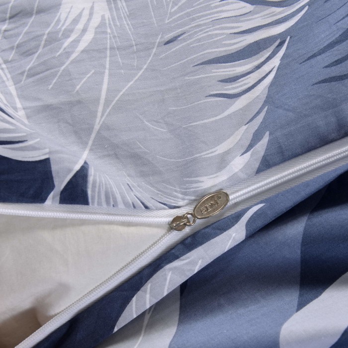 Элфри (серая) Комплект постельного белья сатин Евро 4н