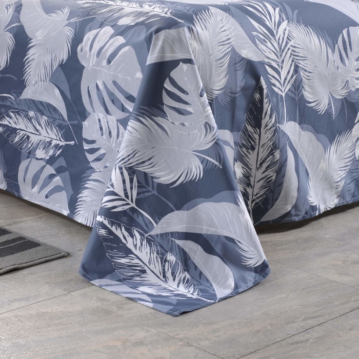 Элфри (серая) Комплект постельного белья сатин Евро 4н