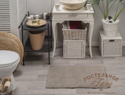 MANDI (беж) Коврик для ванной кружевной 50х80