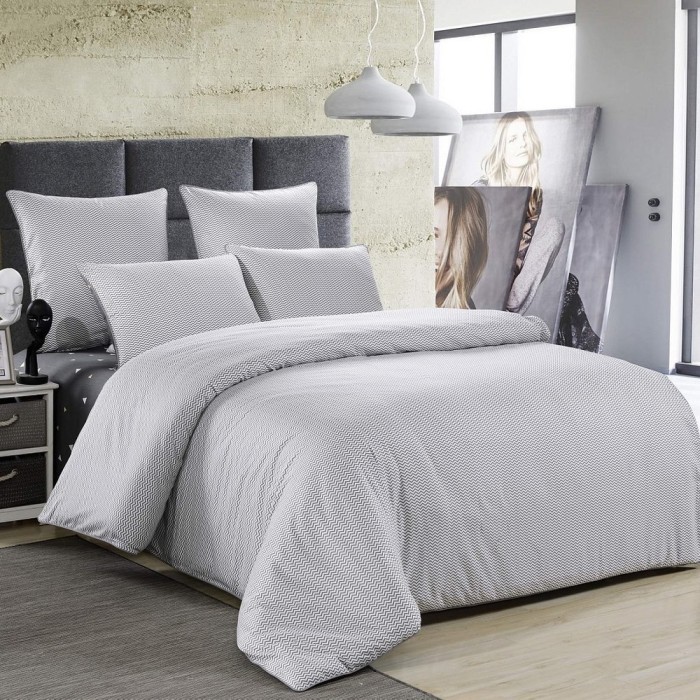 Акрон Комплект постельного белья сатин Евро 4н