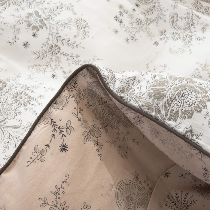 Карина (беж) Комплект постельного белья сатин 1.6