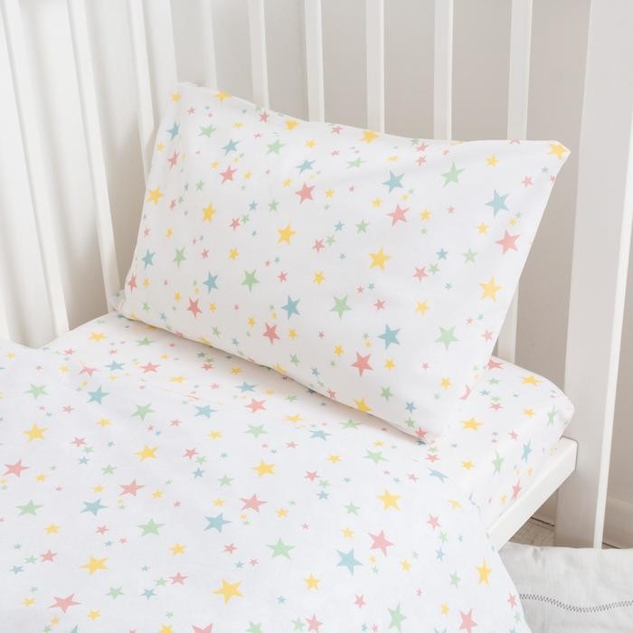 Постельное бельё Крошка Я бейби «Рыцари» 147×112 см, 60×120+20 см, 40×60 см. 100% хлопок, бязь