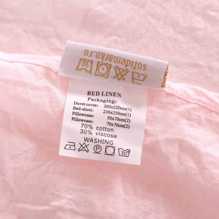 Асти (пудра) Комплект постельного белья Евро 4н