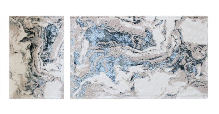 Amelia №1 Набор ков. для ванной 60х100 и 40х60