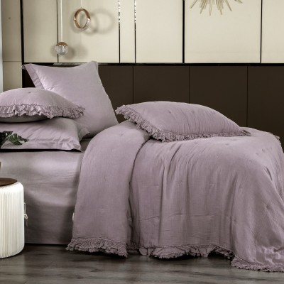 Комплекты для сна Cloud Stonewashed Cotton (пыльная орхидея) комплект Евро 
