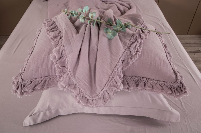 Комплекты для сна Cloud Stonewashed Cotton (пыльная орхидея) комплект Евро 