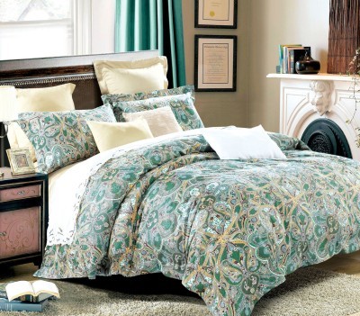 Постельное белье Египетский хлопок евро 4 наволочки TIS07-24