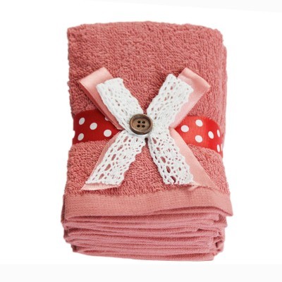 Полотенце Arya С Лентой 6 Pcs. Button Кирпичный