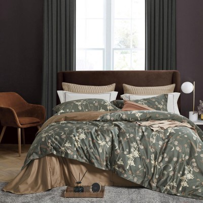 Простыня на резинке Sharmes 180х200, (бронзовый) 