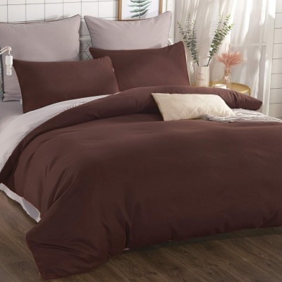 Элегант (бордо) Евро Комплект постельного белья 4н