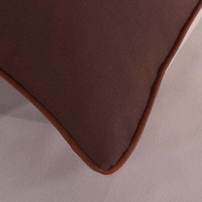 Элегант (бордо) Евро Комплект постельного белья 4н