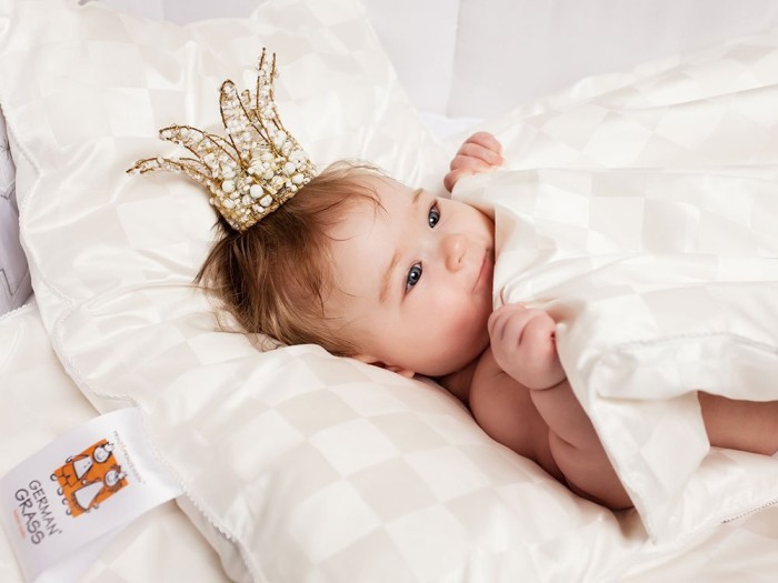 Одеяло с кантом стеганное Baby Batterfly Grass 100 х 150