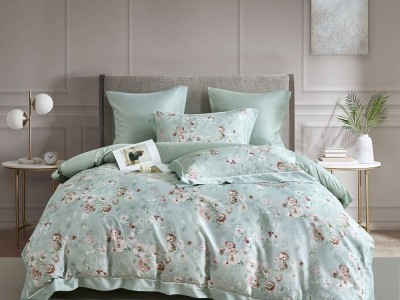 Постельное белье Asabella Евро, фланель-тенсел 2270-6
