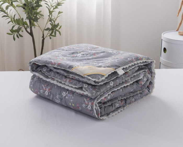 Холли (серая) Одеяло 160х220