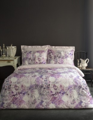 GRACE Постельное белье розовый, сатин, 200ТС, 100% хлопок, цифровая печать, полуторное