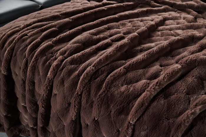 Бернард (шоколад) Покрывало 160х220