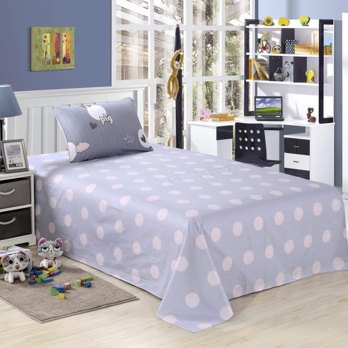 Пигги (серый) Комплект постельного белья детский