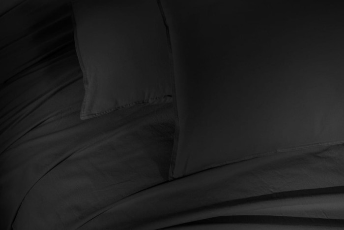 Постельное Белье Arya Natural Stone Washed 200x220 Черный