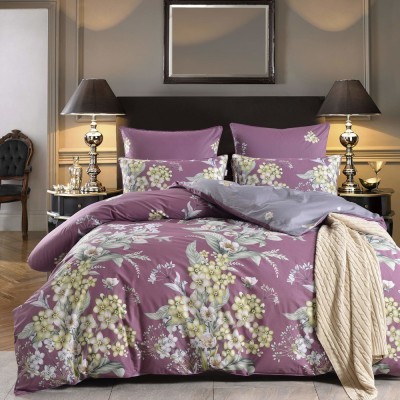 Китана (бордо) Комплект постельного белья Сатин 2х