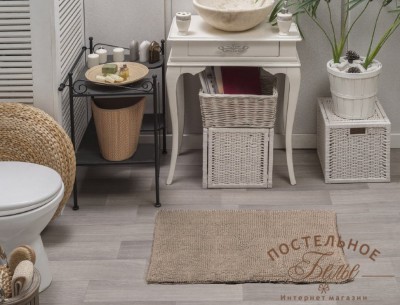 MANDI (капучино) Коврик для ванной кружевной 50х80