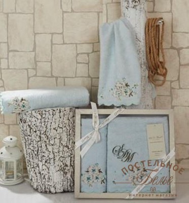 ROSENI (св.зел) 50x90-70х140 Комп. полотенец