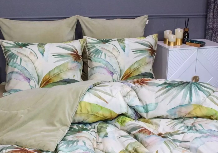 «KAZANOV.A» Фиджи (бежевый) Egypt Cotton Постельные наборы, 1,5-спальный