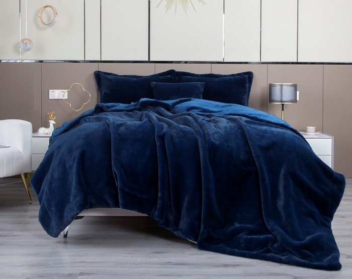 Покрывало декоративное Rabbit (сапфир) 220x240см