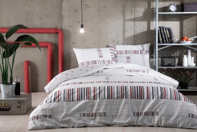 Постельное белье TAC RANFORCE YOUNG TEDDY серый