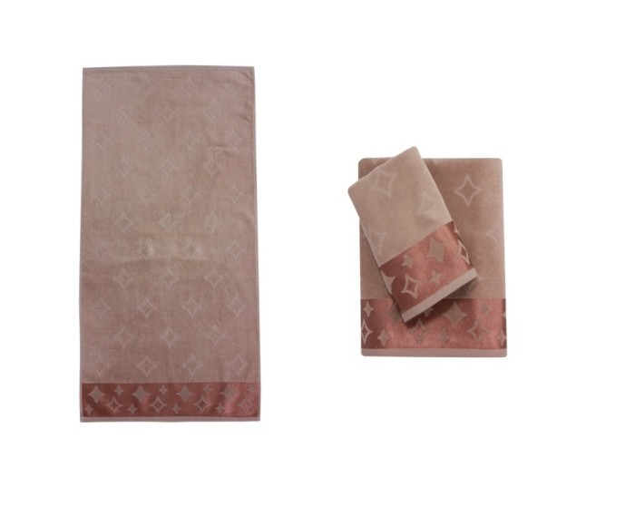 Полотенце банное D?MENS?ON? Beige (бежевый) 50x90