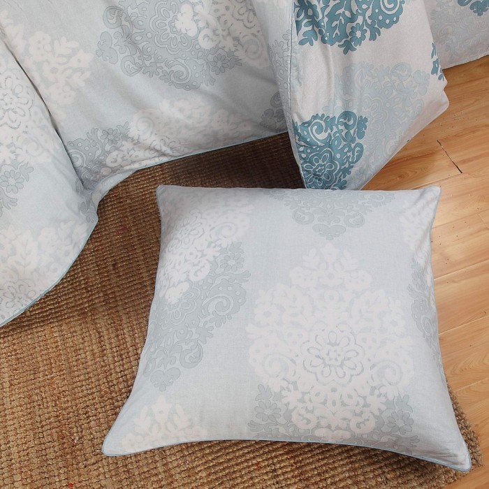 Прометей (голубой) Комплект постельного белья сатин Евро 4н