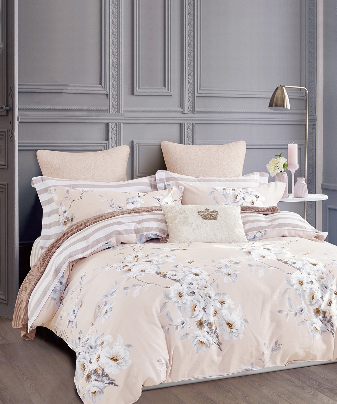 Постельное белье Twill евро 2 наволочки в ПВХ TPIG3-609 КОД1171