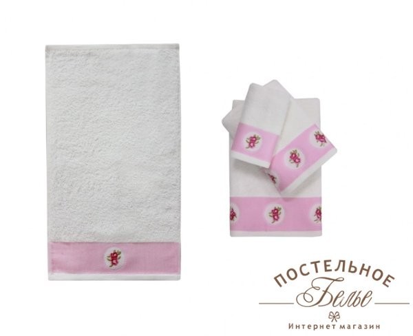 Полотенца ROSEBERRY ROSSO Pink-70x140