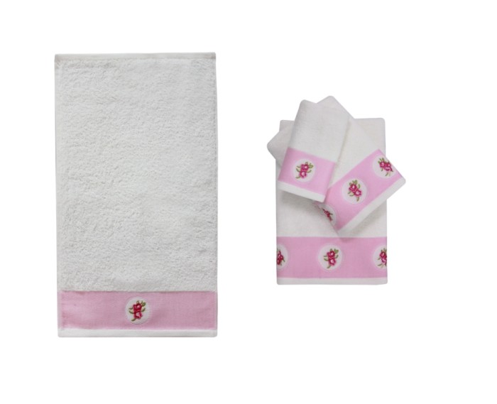 Полотенце банное ROSSO Pink (розовый) 70x140